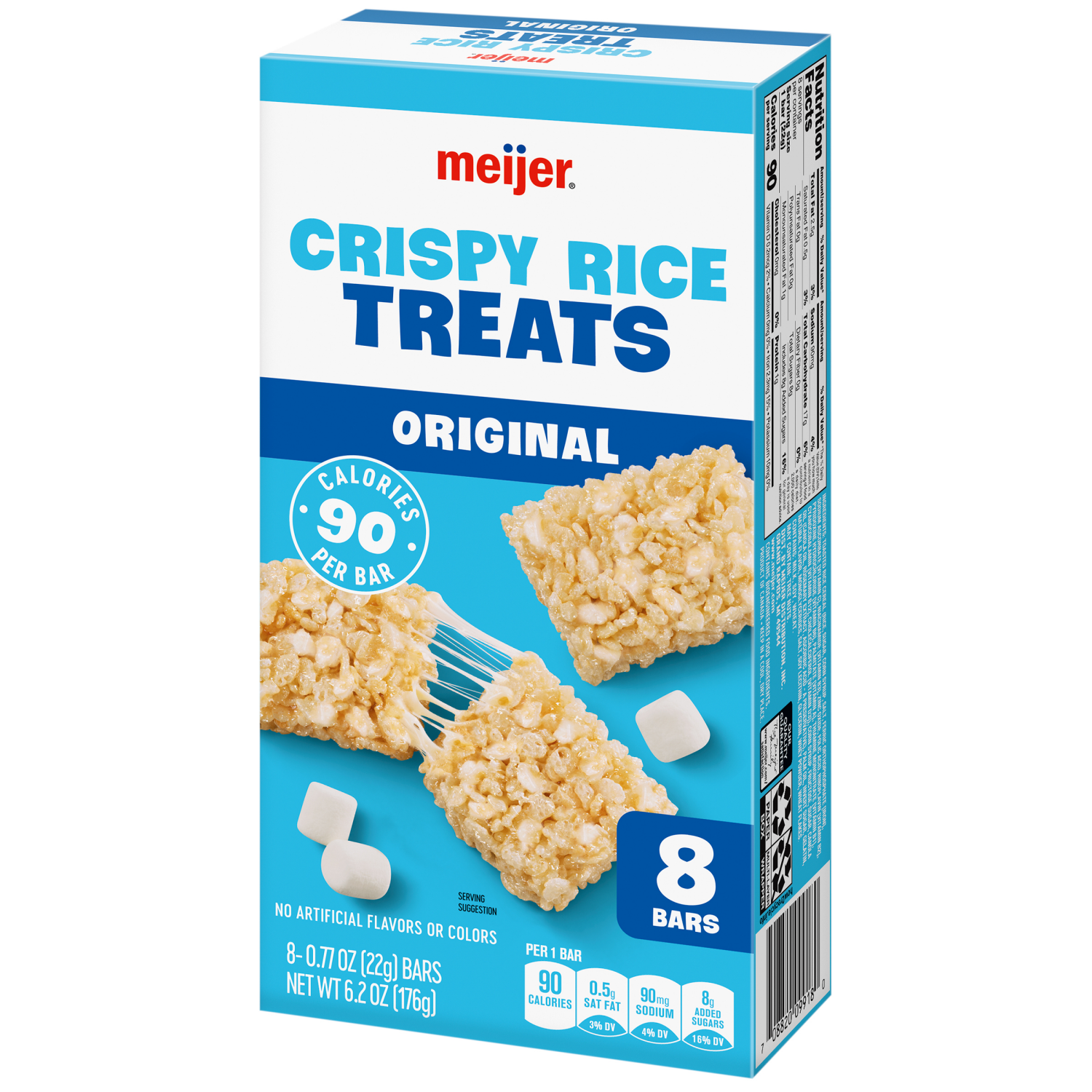 slide 7 of 8, Meijer Rice Crispy Treat 8ct, 8 ct