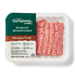 True Goodness 93/7 Ground Turkey, 16 oz