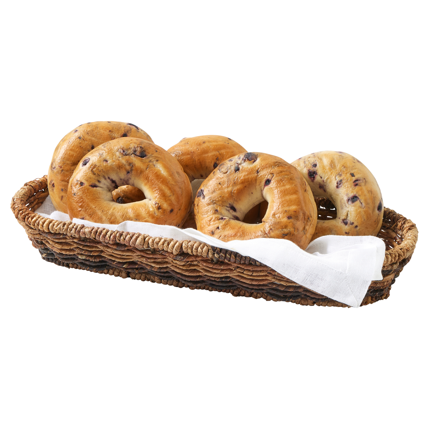 slide 2 of 3, Fresh From Meijer 5pk Sliced Blueberry Bagels, 5 ct