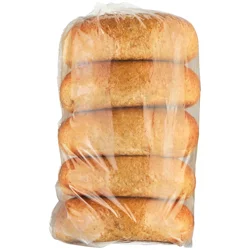Fresh From Meijer 5pk Sliced Honey Wheat Bagels