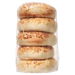 Fresh From Meijer Unsliced Asiago Bagels 5pk