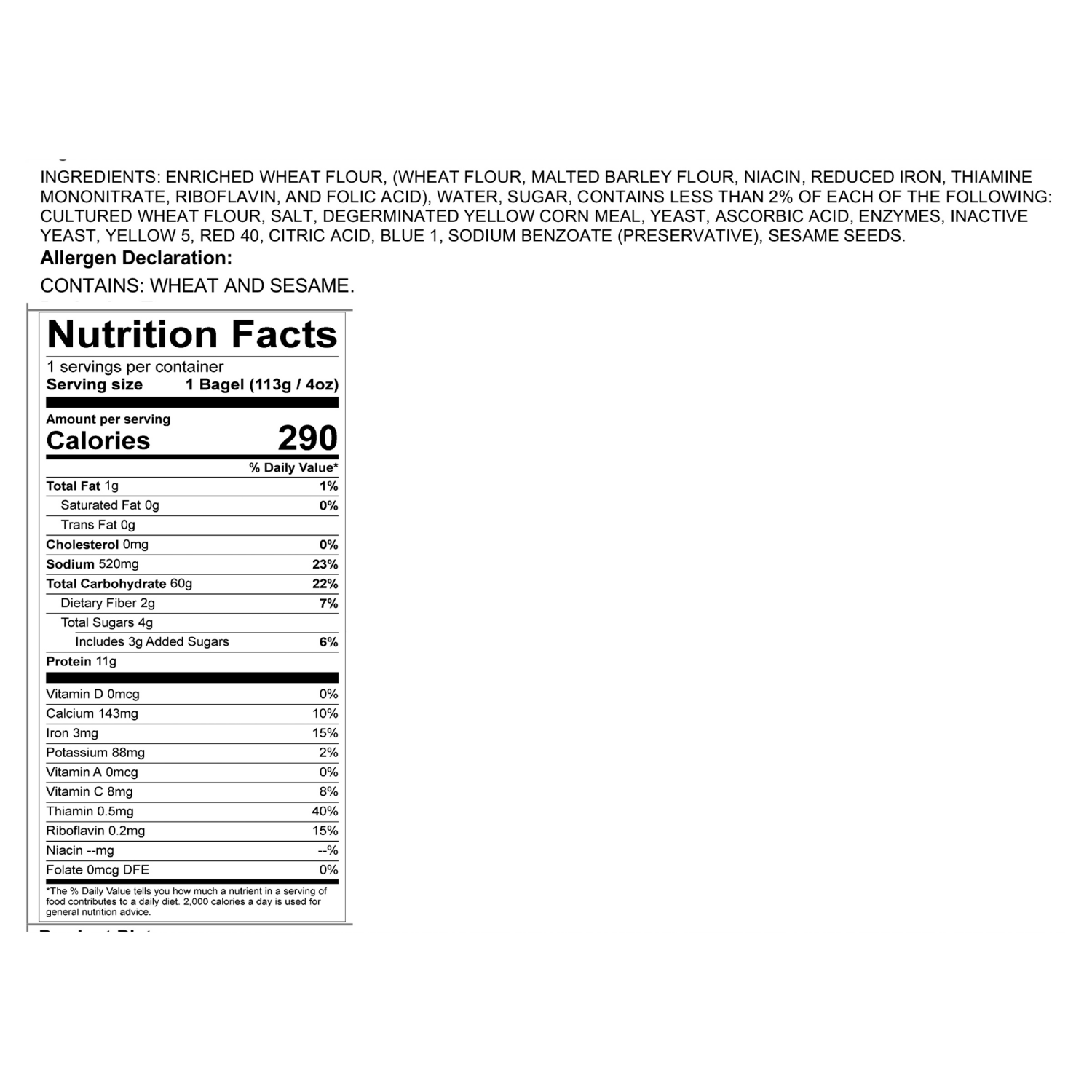 slide 3 of 3, Fresh From Meijer 5pk Sliced TIE DYE BAGELS, 5 ct