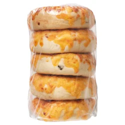 Fresh From Meijer 5pk Unsliced Jalapeno Cheddar Bagels