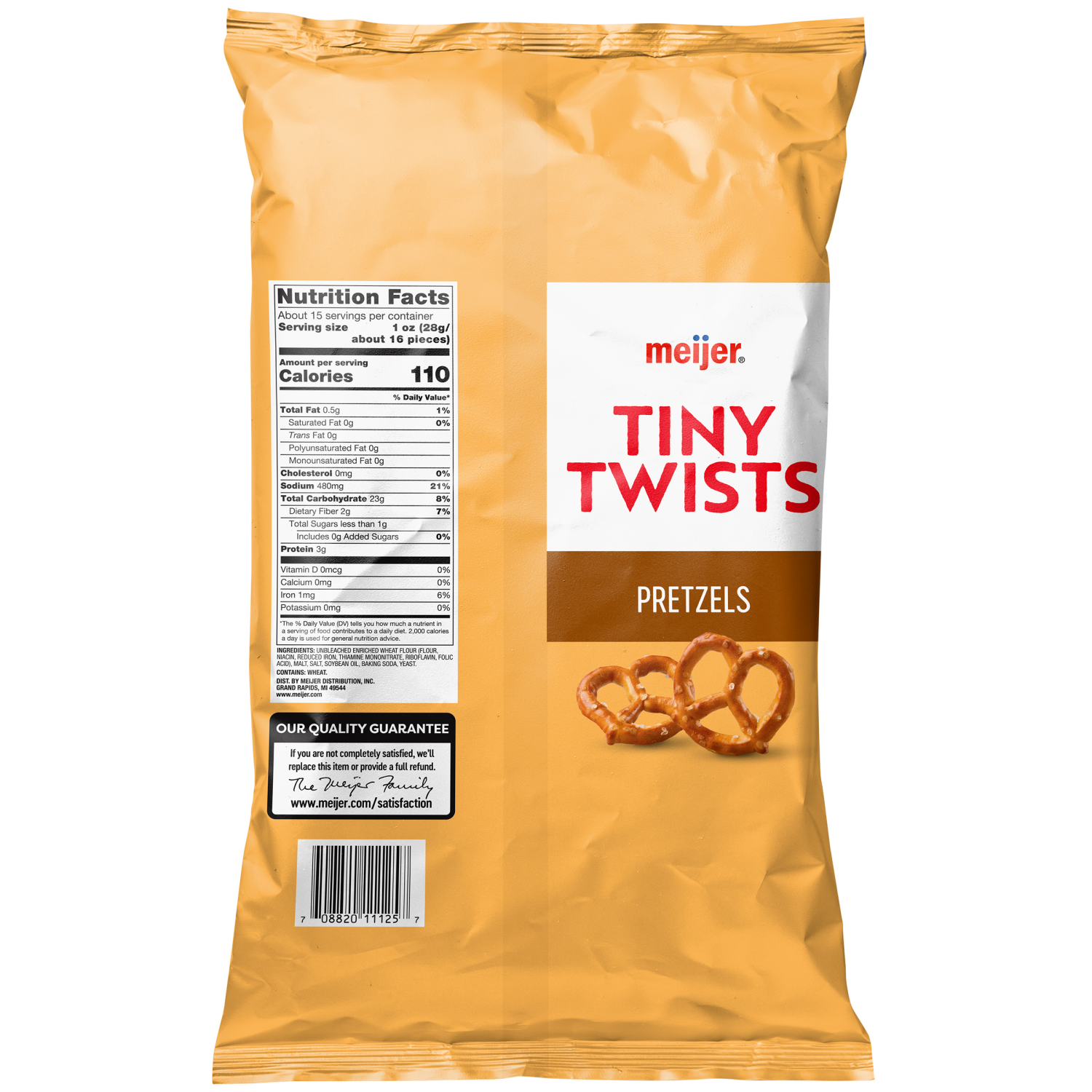 slide 2 of 2, Meijer Tiny Twist Pretzels, 15 oz, 15 oz