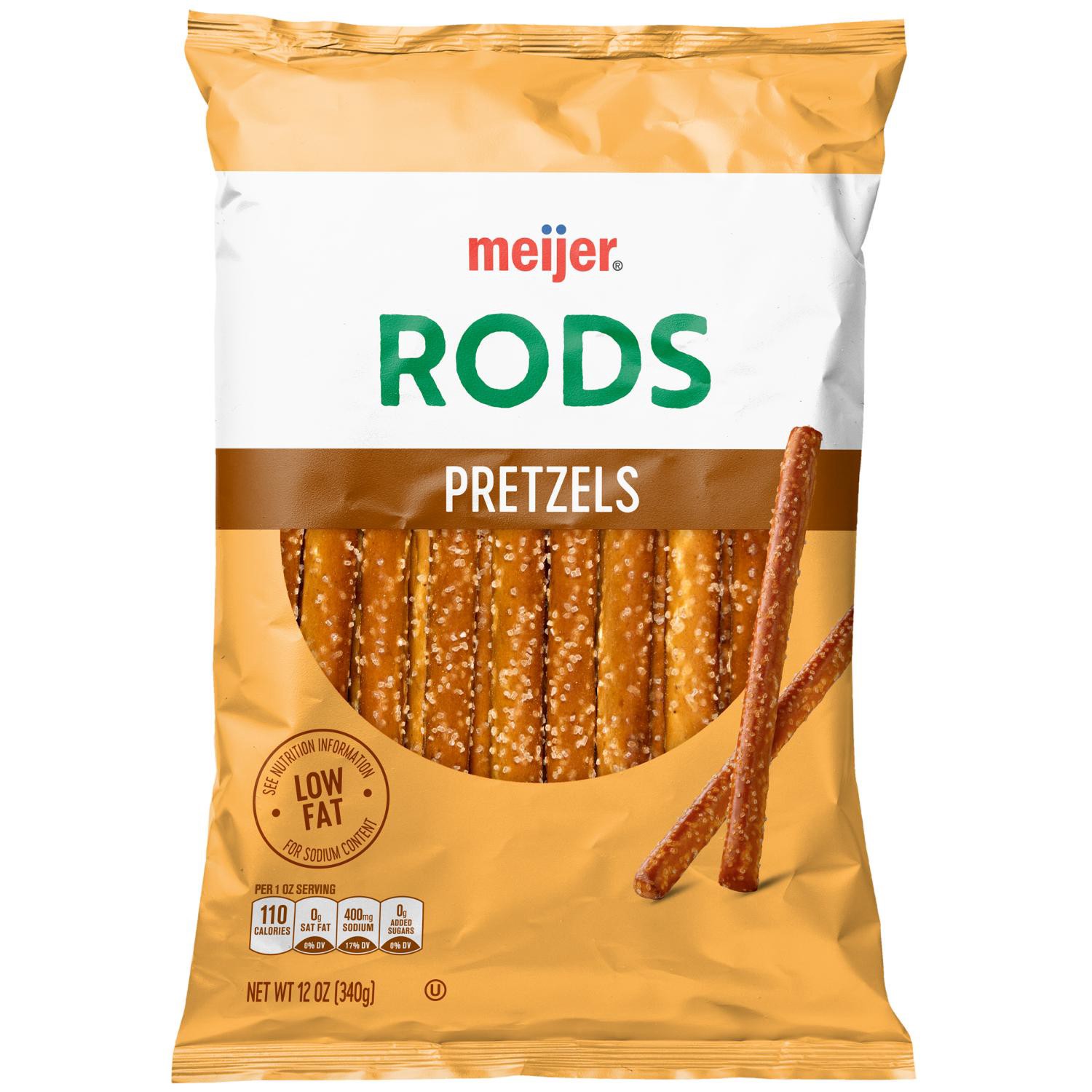 slide 1 of 2, Pretzel Rods, 12 Oz, 12 oz