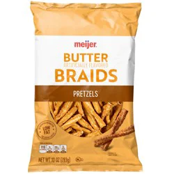 Meijer Butter Braided Pretzels, 10 Oz