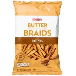 Meijer Butter Braided Pretzels, 10 Oz