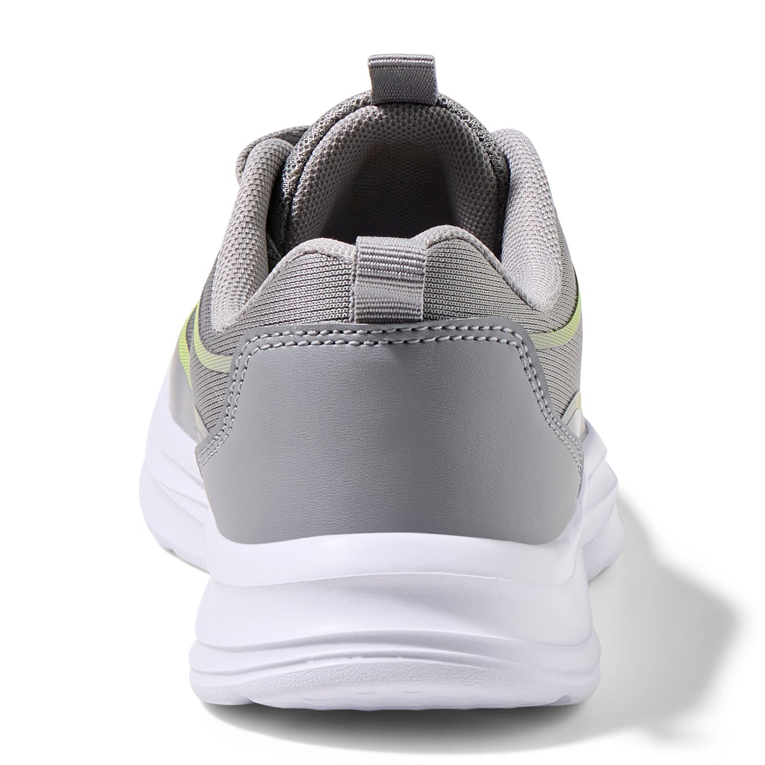 slide 2 of 6, Vively Boys' Gallen Athletic Shoes, Grey/Lime, Size 5, Size 5