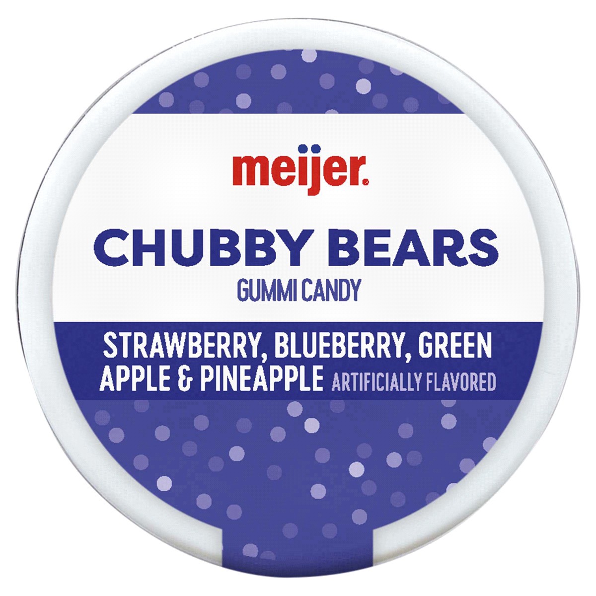slide 5 of 5, Meijer Gummi Chubby Bears, 9 oz