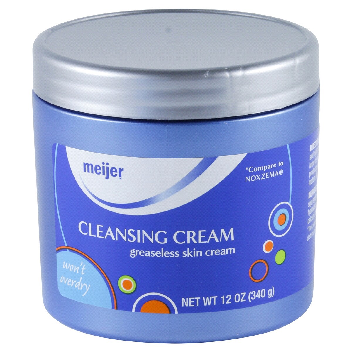 slide 1 of 3, Meijer Cleansing Cream, 12 oz