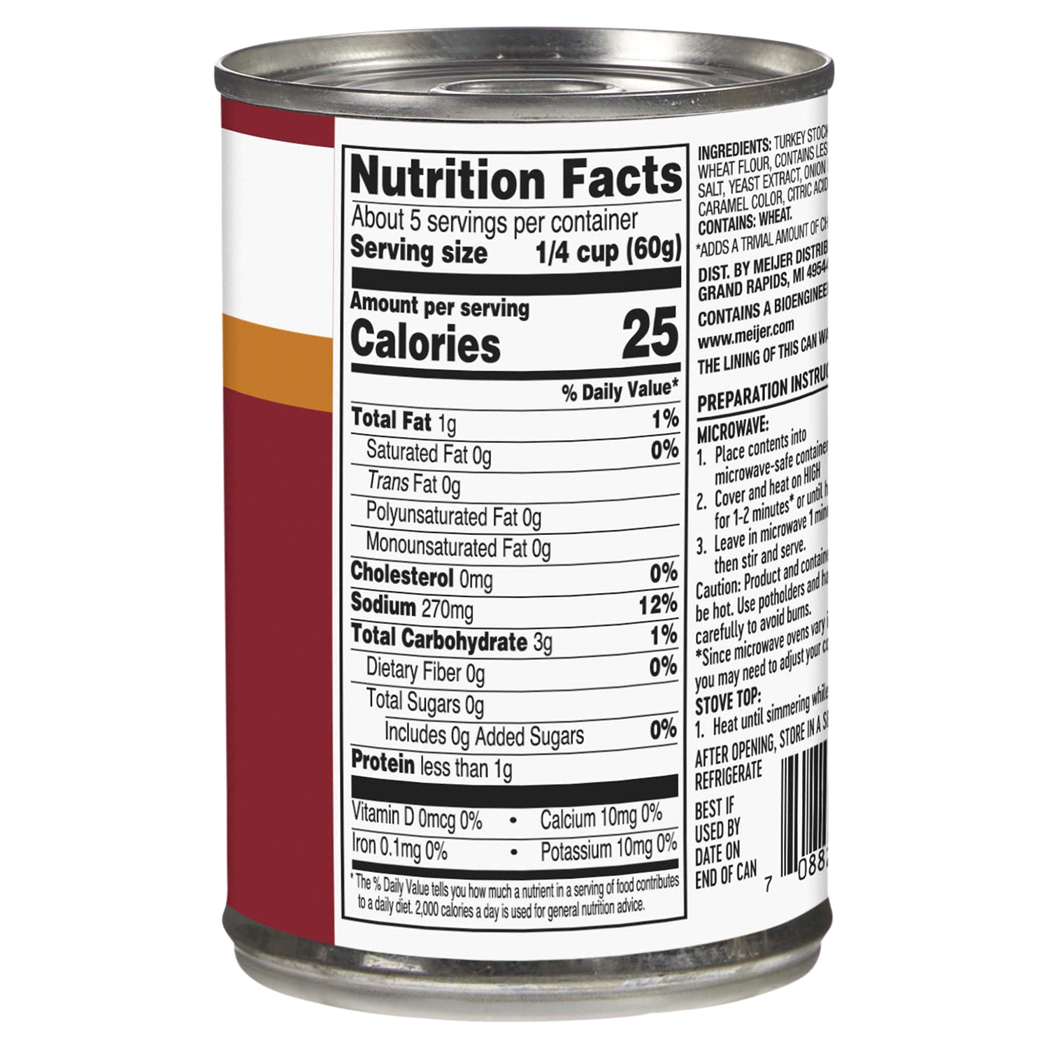 slide 3 of 3, Meijer Gravy Turkey - 10.5 oz, 10.5 oz