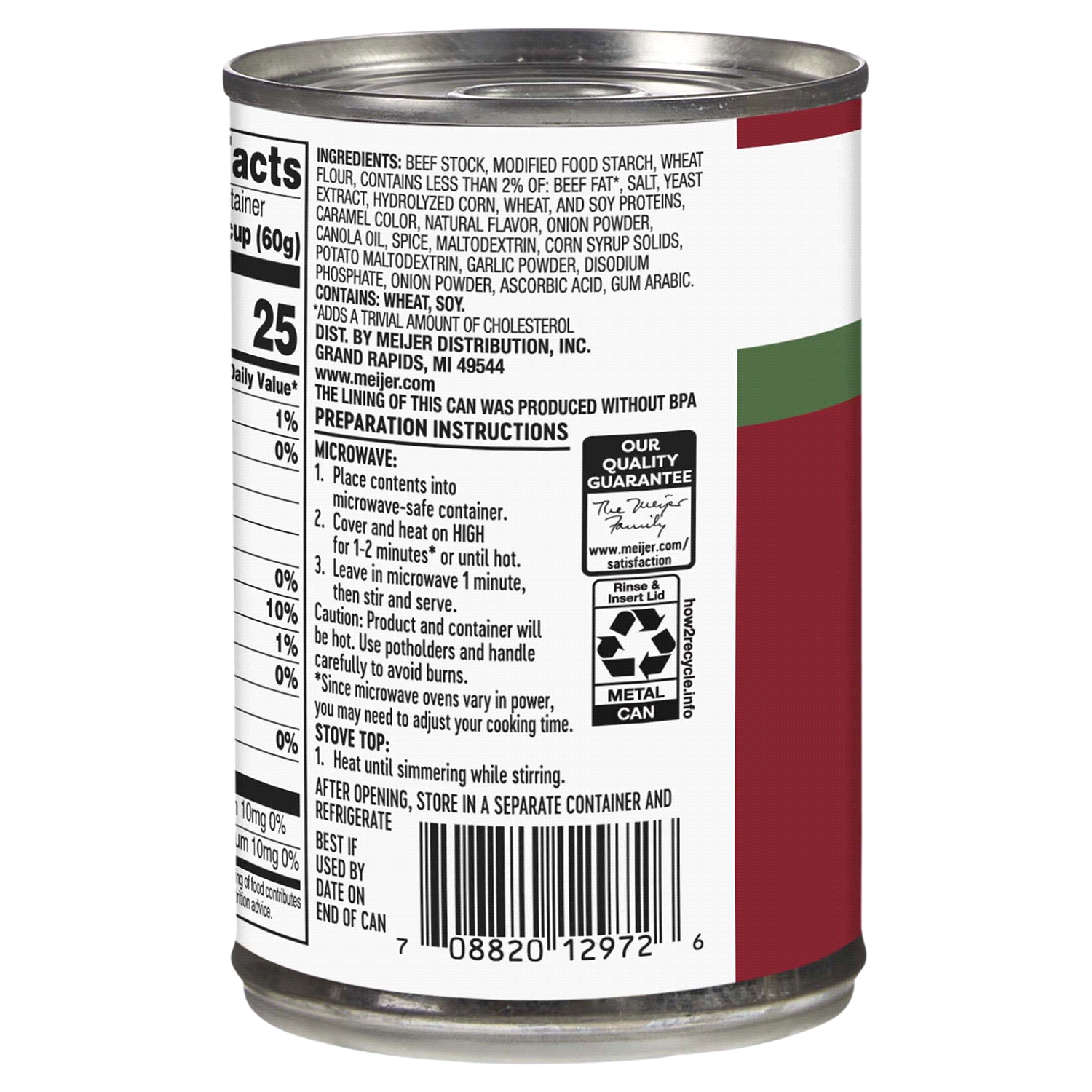 slide 2 of 3, Meijer Gravy Beef- 10.5 oz, 10.5 oz