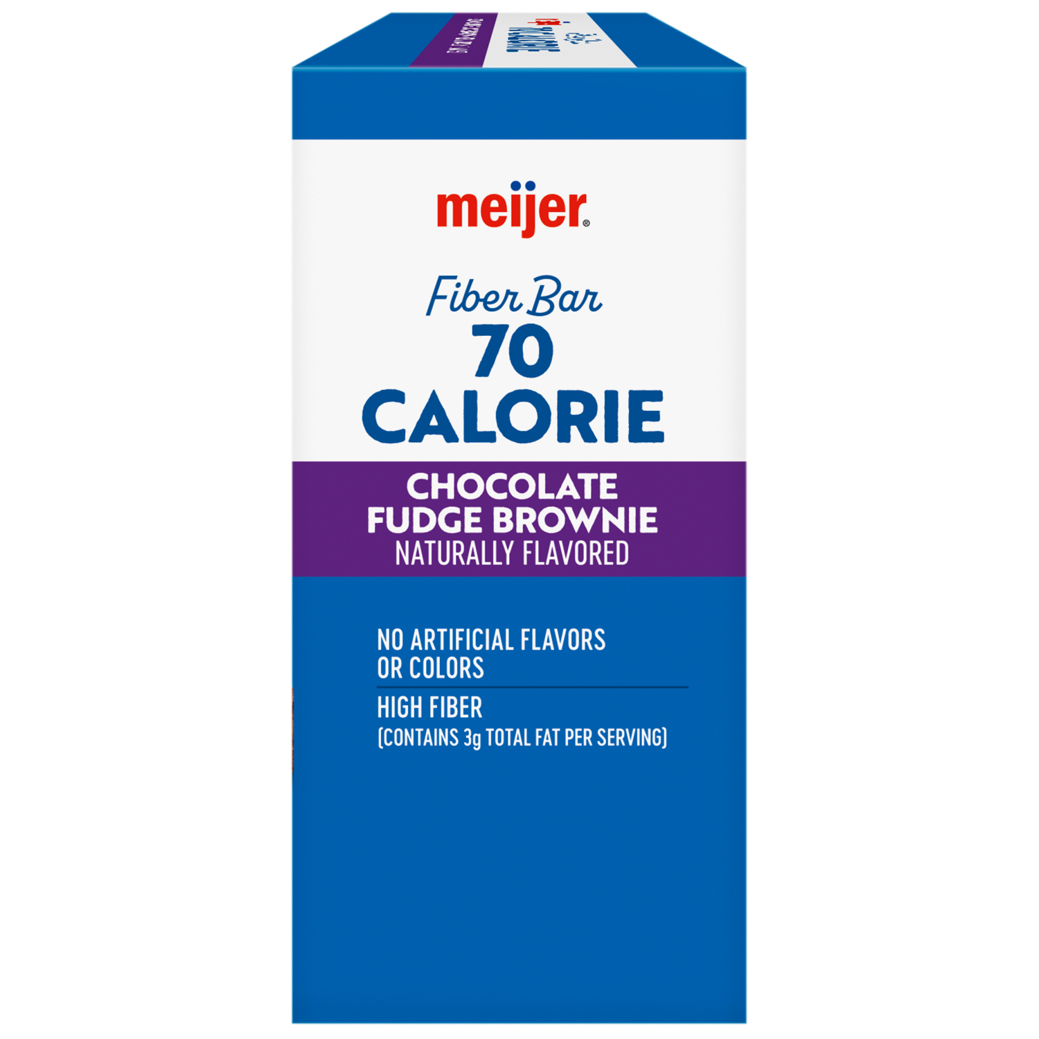 slide 5 of 8, Meijer Chocolate Fudge Brownie Fiber Bars, 6ct, 6 ct