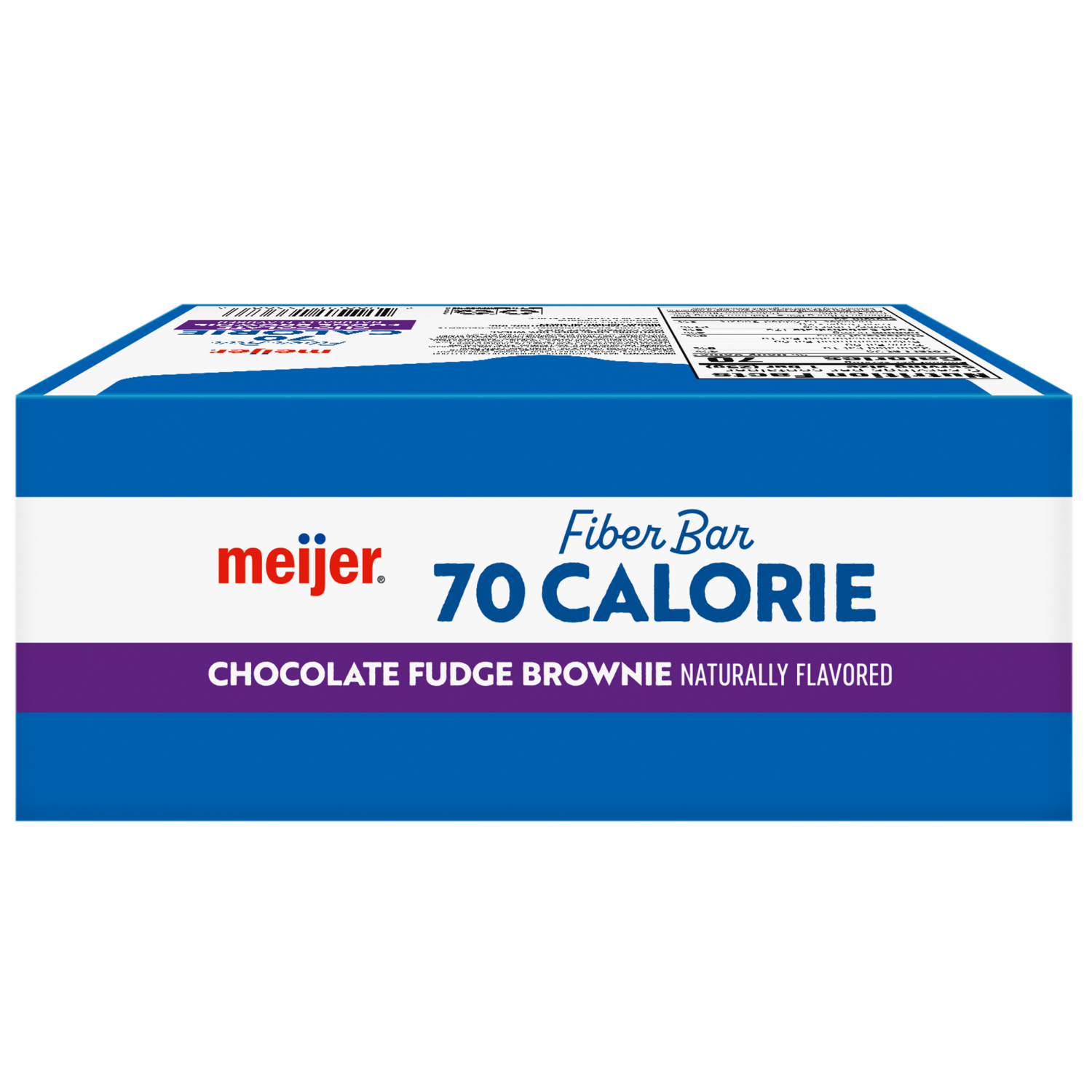 slide 8 of 8, Meijer Chocolate Fudge Brownie Fiber Bars, 6ct, 6 ct