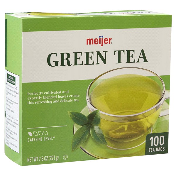 slide 26 of 29, Meijer Green Tea - 100 ct, 100 ct