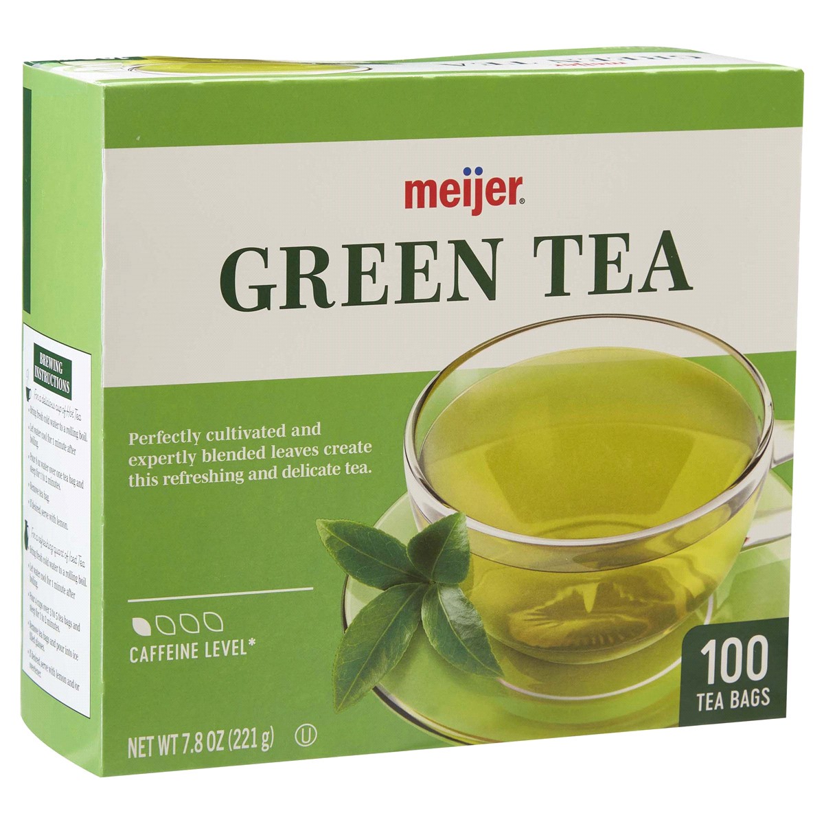 slide 3 of 29, Meijer Green Tea - 100 ct, 100 ct