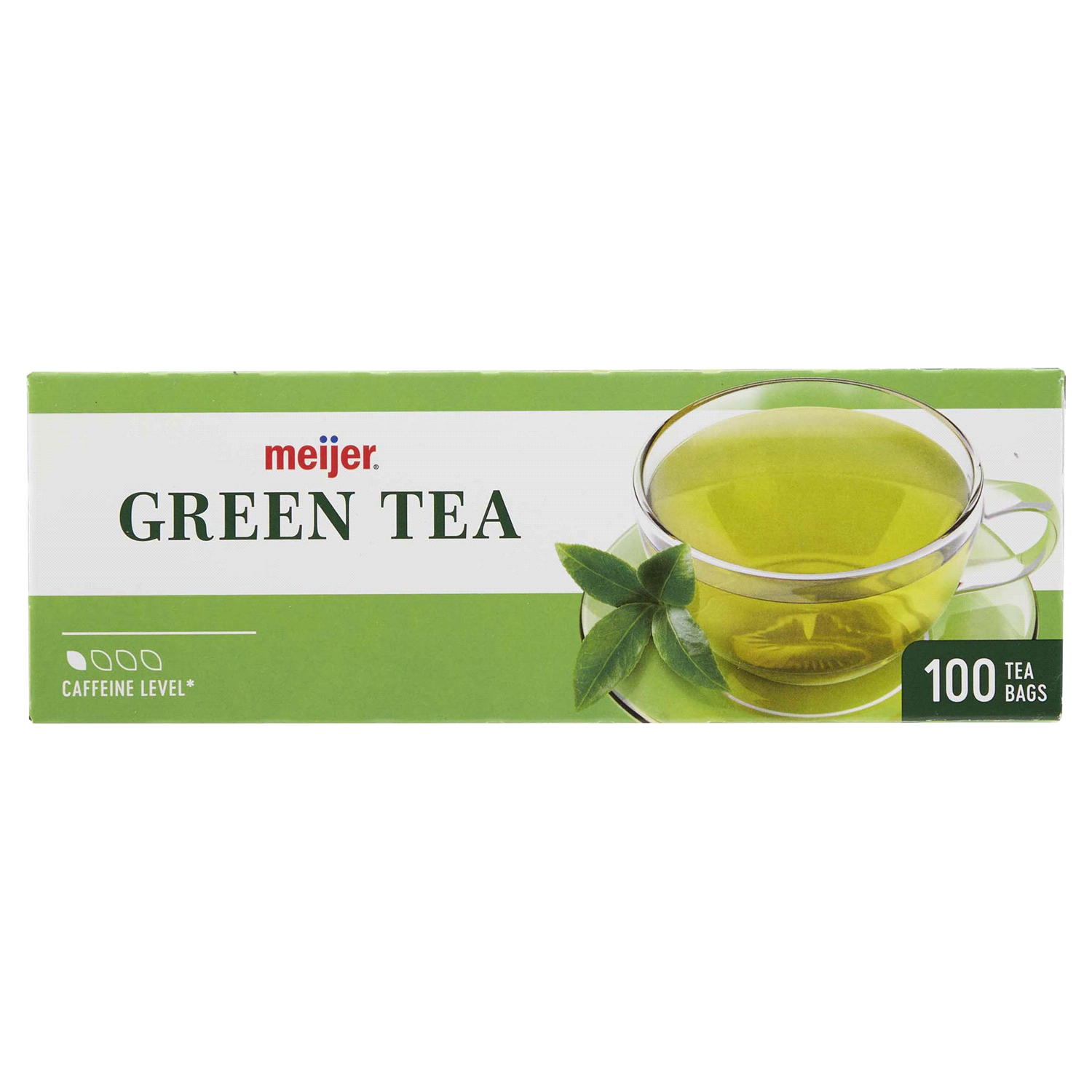 slide 5 of 5, Meijer Green Tea- 100 ct, 100 ct