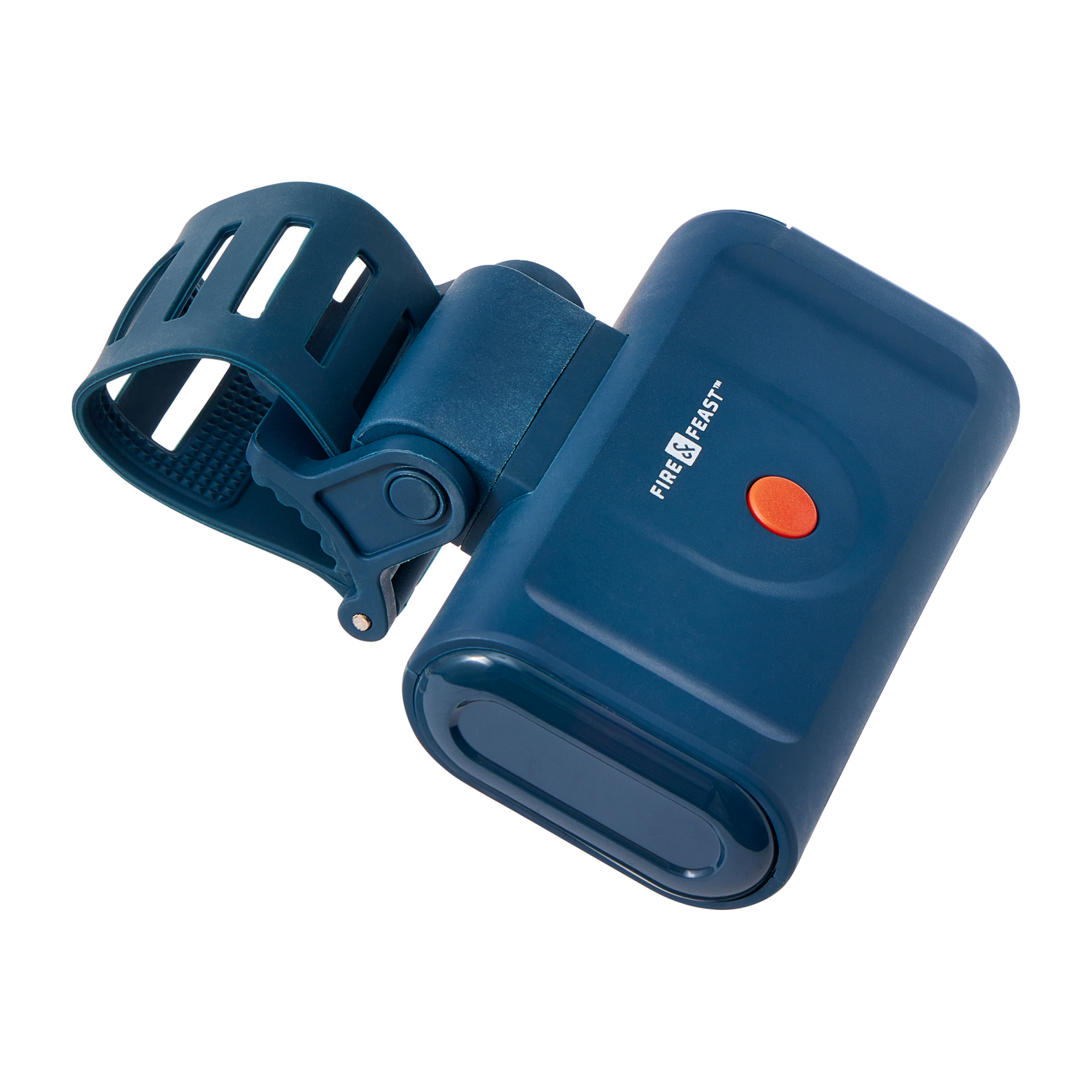 slide 3 of 4, Fire & Feast Dual Action Grill, Light Navy, 5.98 ft ft