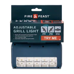 Fire & Feast Dual Action Grill, Light Navy