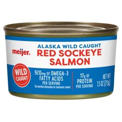 Meijer Wild Alaskan Red Sockeye Salmon, 7.5 Oz