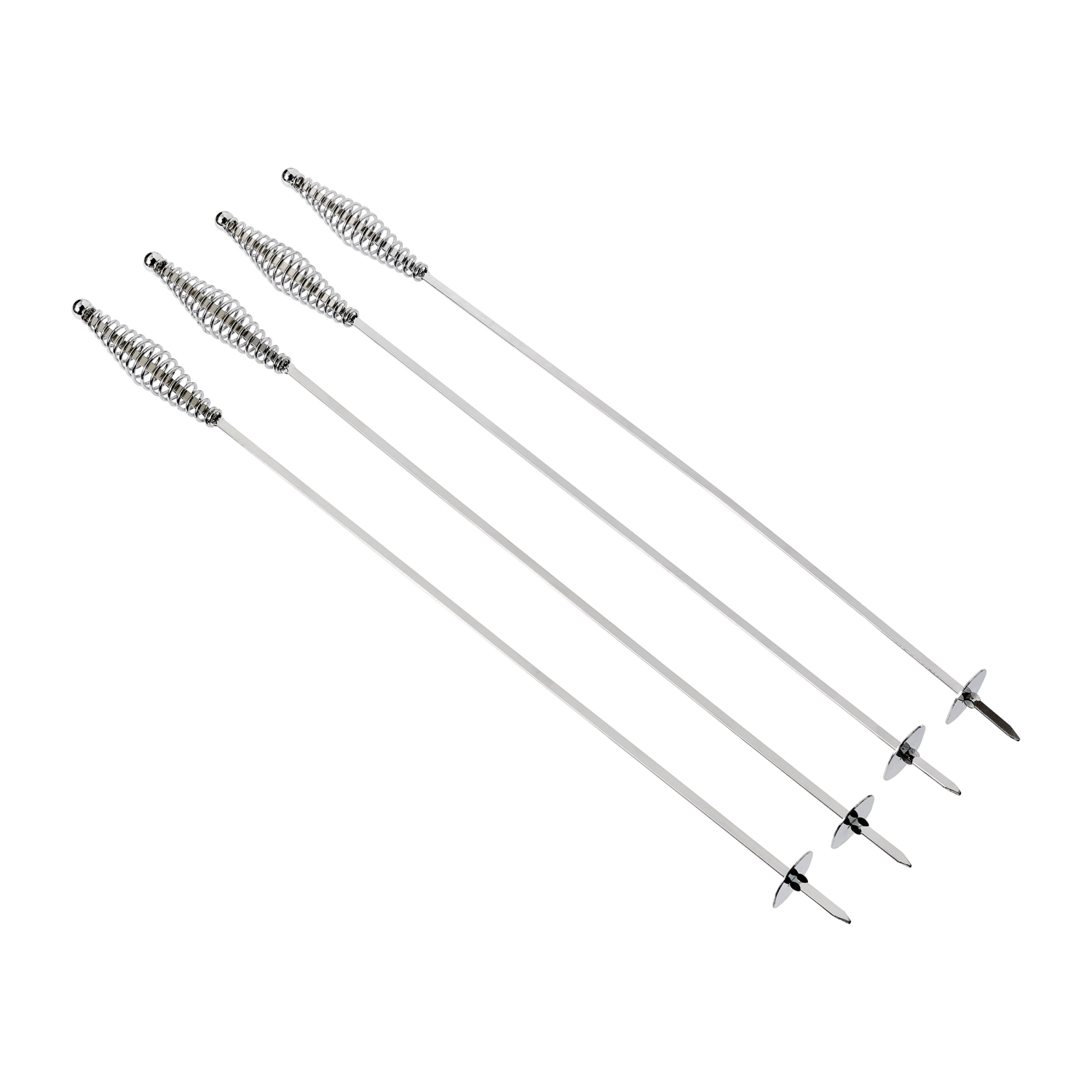 slide 3 of 3, Fire & Feast Spiral Skewers 17" 4ct, 4 ct