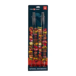 Fire & Feast Spiral Skewers 17" 4ct
