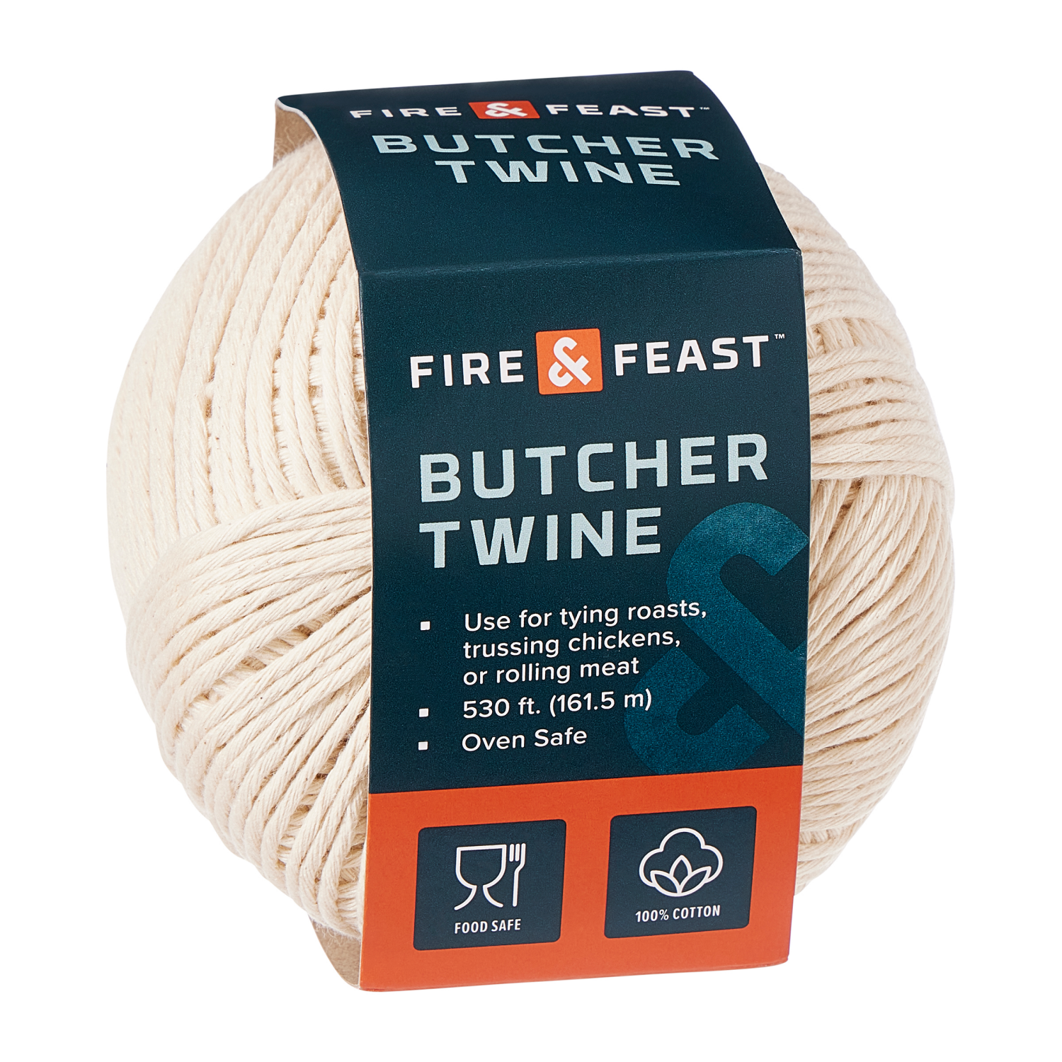 slide 1 of 3, Fire & Feast Butcher Twine, 3.81 in