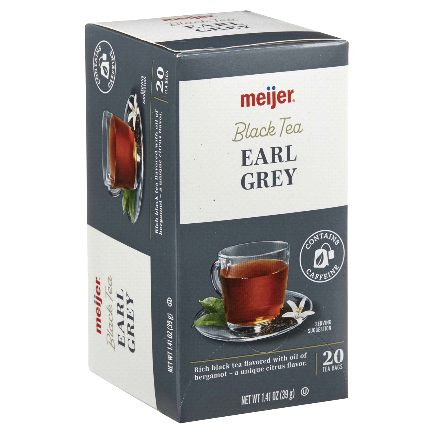 slide 4 of 5, Meijer Earl Gray Tea - 20 ct, 20 ct