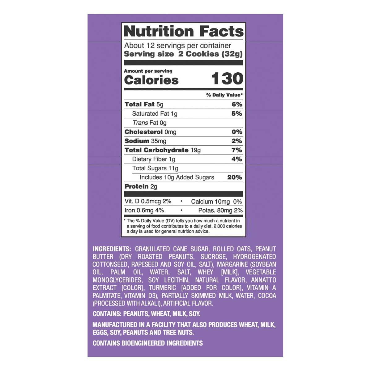 slide 3 of 4, Fresh From Meijer No Bake Peanut Butter Fudge Cookies, 13.5 oz, 13.5 oz