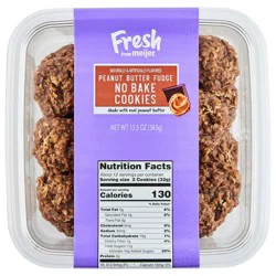 No Bake Peanut Butter Fudge Cookies, 13.5 Oz