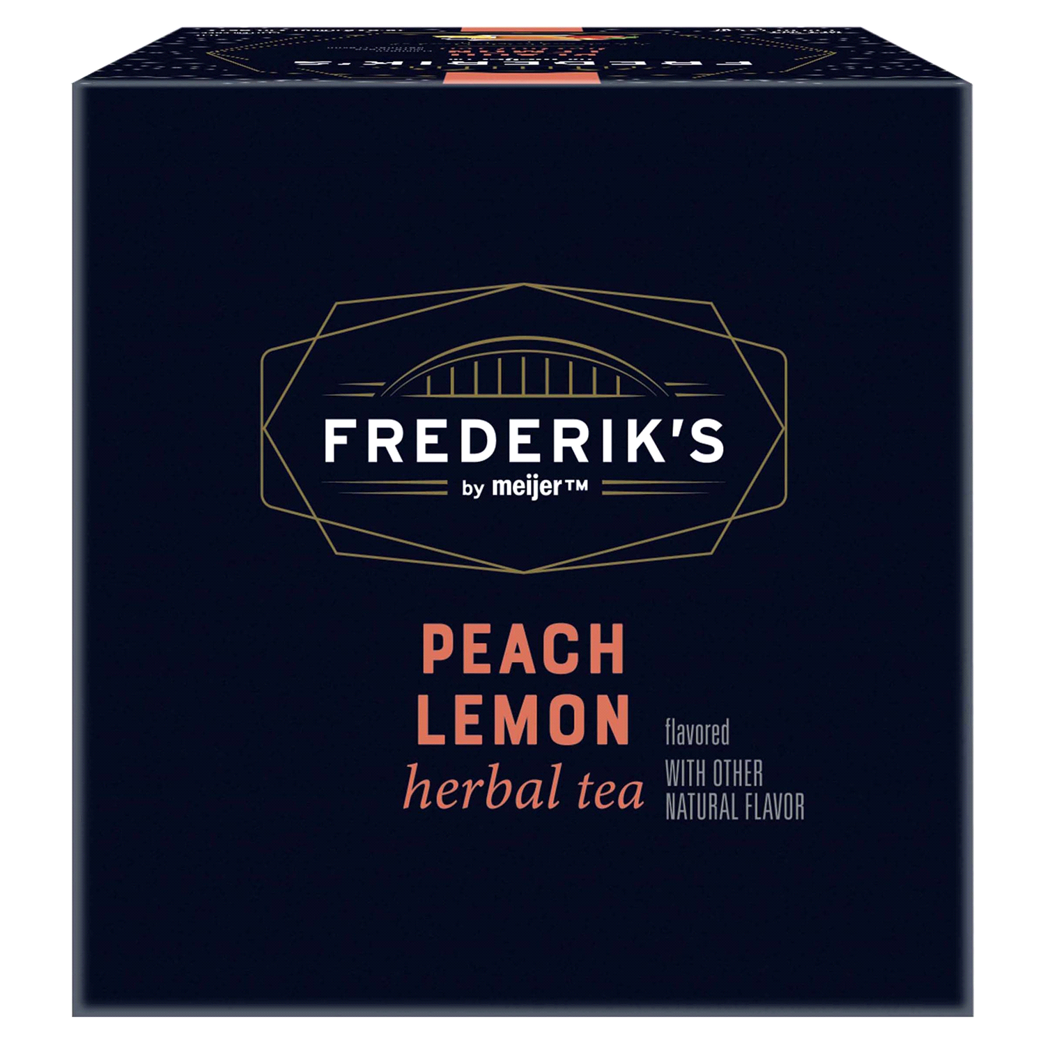 slide 5 of 5, FREDERIKS BY MEIJER Frederik's by Meijer Peach Lemon Herbal Tea - 15 ct, 15 ct