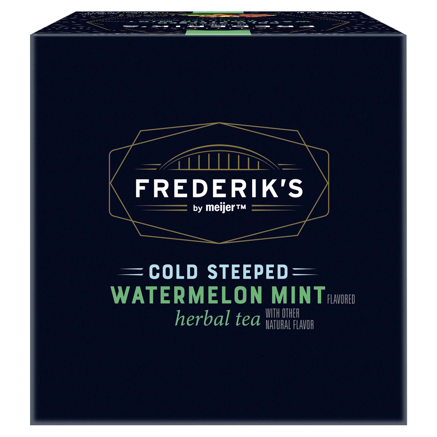 slide 5 of 5, FREDERIKS BY MEIJER Frederik's by Meijer Cold Steeped Watermelon Mint Herbal Tea - 12 ct, 12 ct