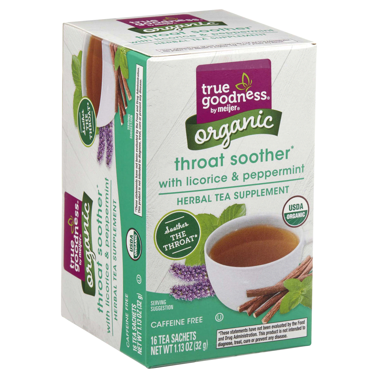 slide 4 of 5, True Goodness Tea Throat Aid - 16 ct, 16 ct