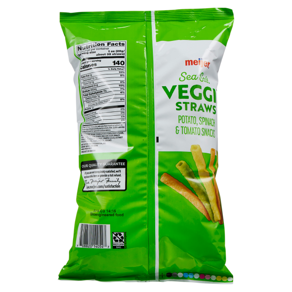 slide 4 of 9, Meijer Veggie Straws, 7 oz