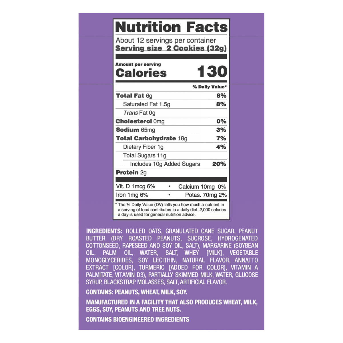 slide 3 of 4, Fresh From Meijer Mini No Bake Peanut Butter Cookies 13.5 oz, 13.5 oz