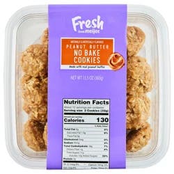 Fresh From Meijer Mini No Bake Peanut Butter Cookies 13.5 oz