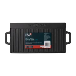 FIRE & FEAST Fire& Feast Cast Iron Grill Ribbed