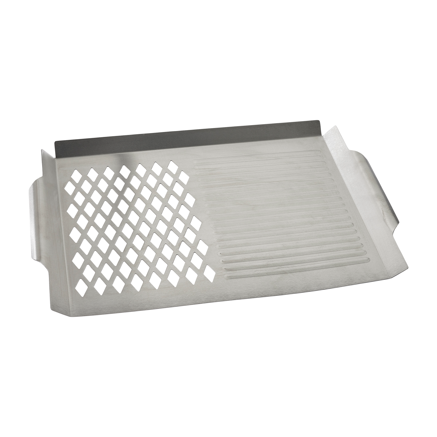 slide 4 of 4, FIRE & FEAST Fire& Feast Combo Grill Topper, 15 x 11 in