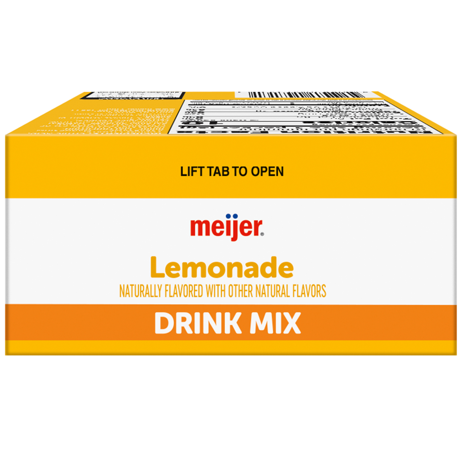 slide 8 of 8, Meijer Lemonade Drink Mix, 10 Pouches, 0.8 oz