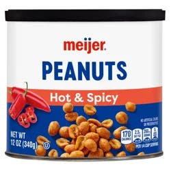 Meijer Hot & Spicy Peanuts
