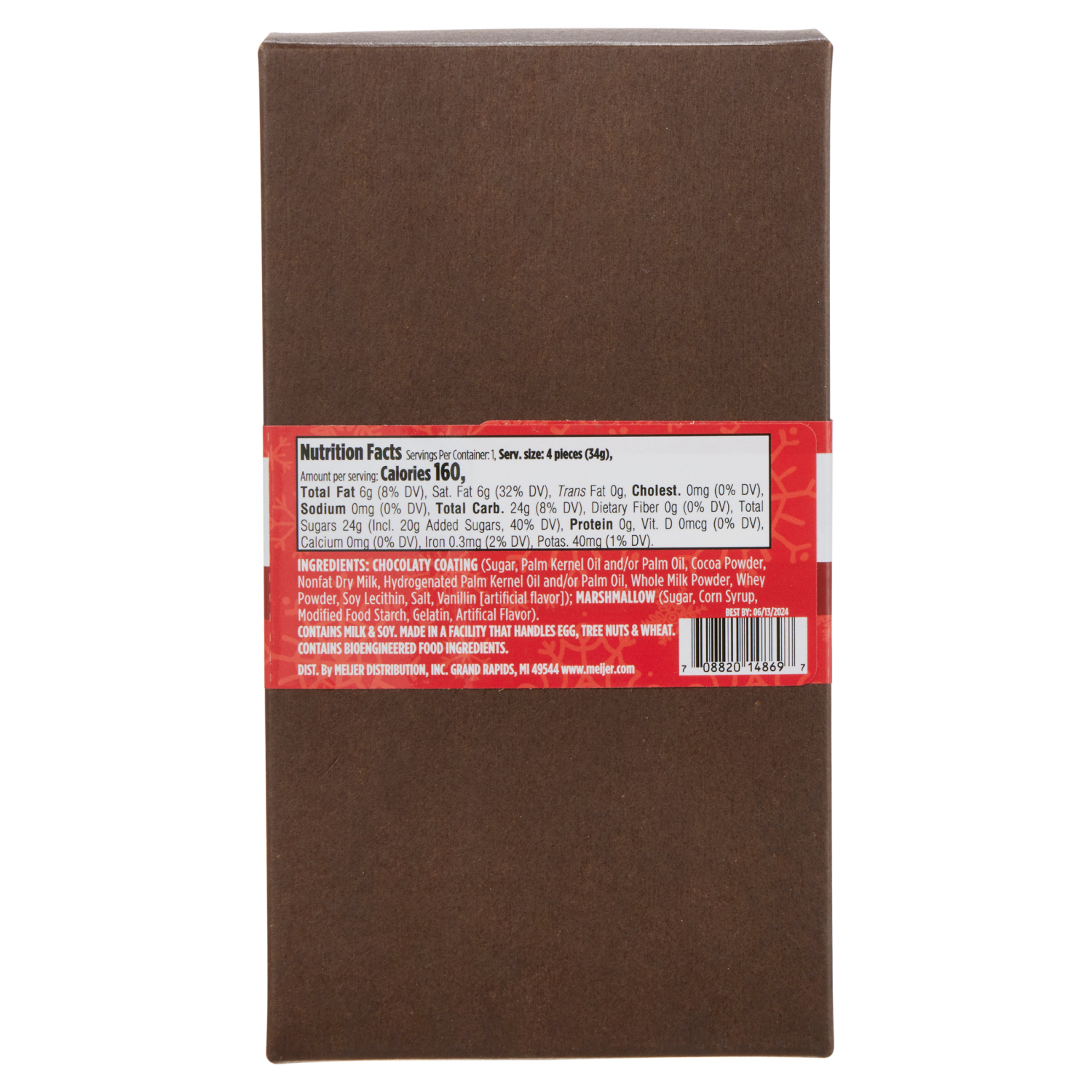 slide 2 of 6, Meijer Dipped Spoon w/Marshmallows, 4 ct