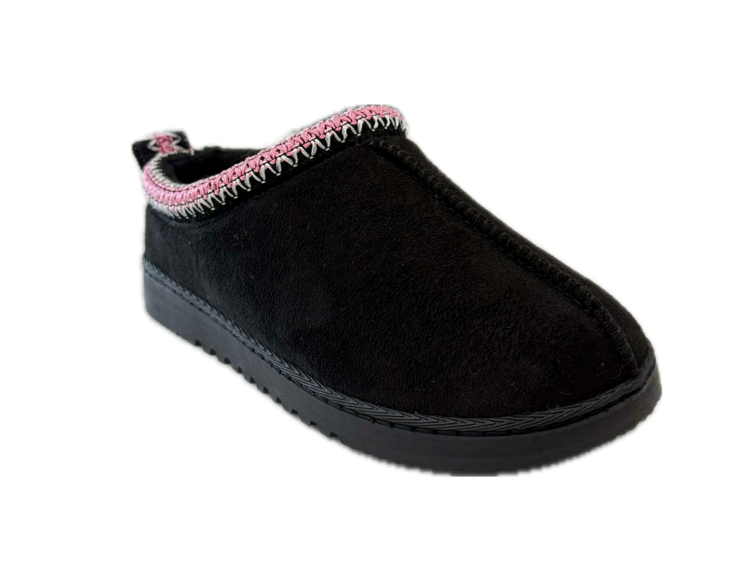 slide 7 of 8, Falls Creek Women's Slipper Juliet, Black, Size M, LG
