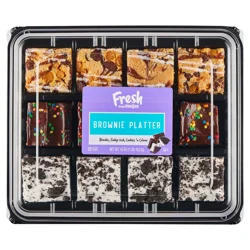 Fresh from Meijer Everyday Brownie Platter, 12 ct / 16 oz.