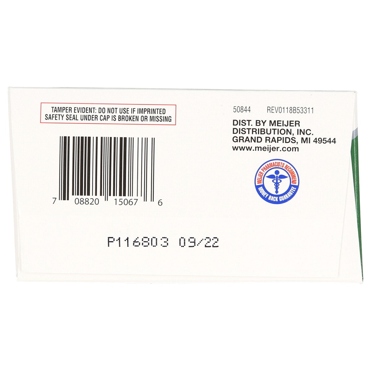 slide 3 of 3, Meijer Mucus Relief DM Tablets, 60 ct