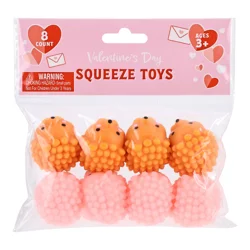 Meijer Corporate Seasonal Meijer Valentine Squeeze Toy, 8 Count
