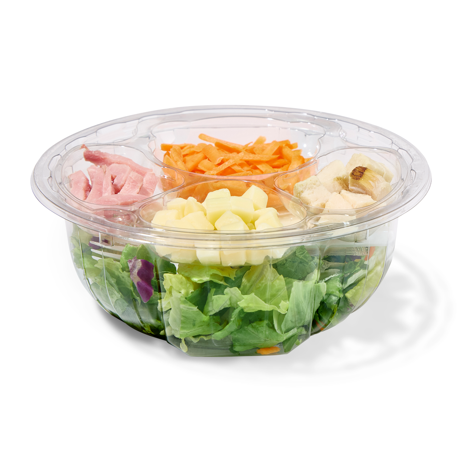 slide 3 of 3, Fresh from Meijer Salad Bowl, Chef with Chicken & Ham, 6.7 oz, 6.7 oz
