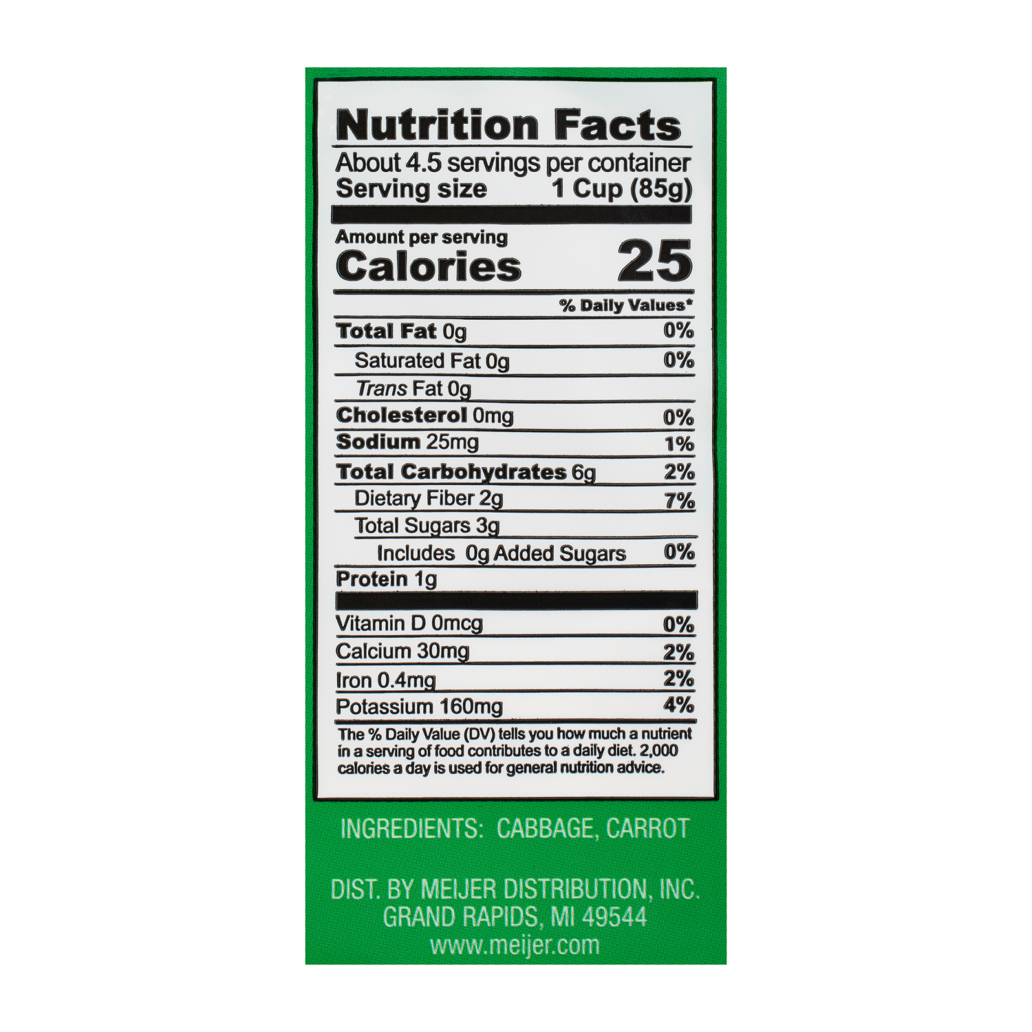 slide 2 of 2, Fresh from Meijer Classic Coleslaw, 14 oz, 14 oz