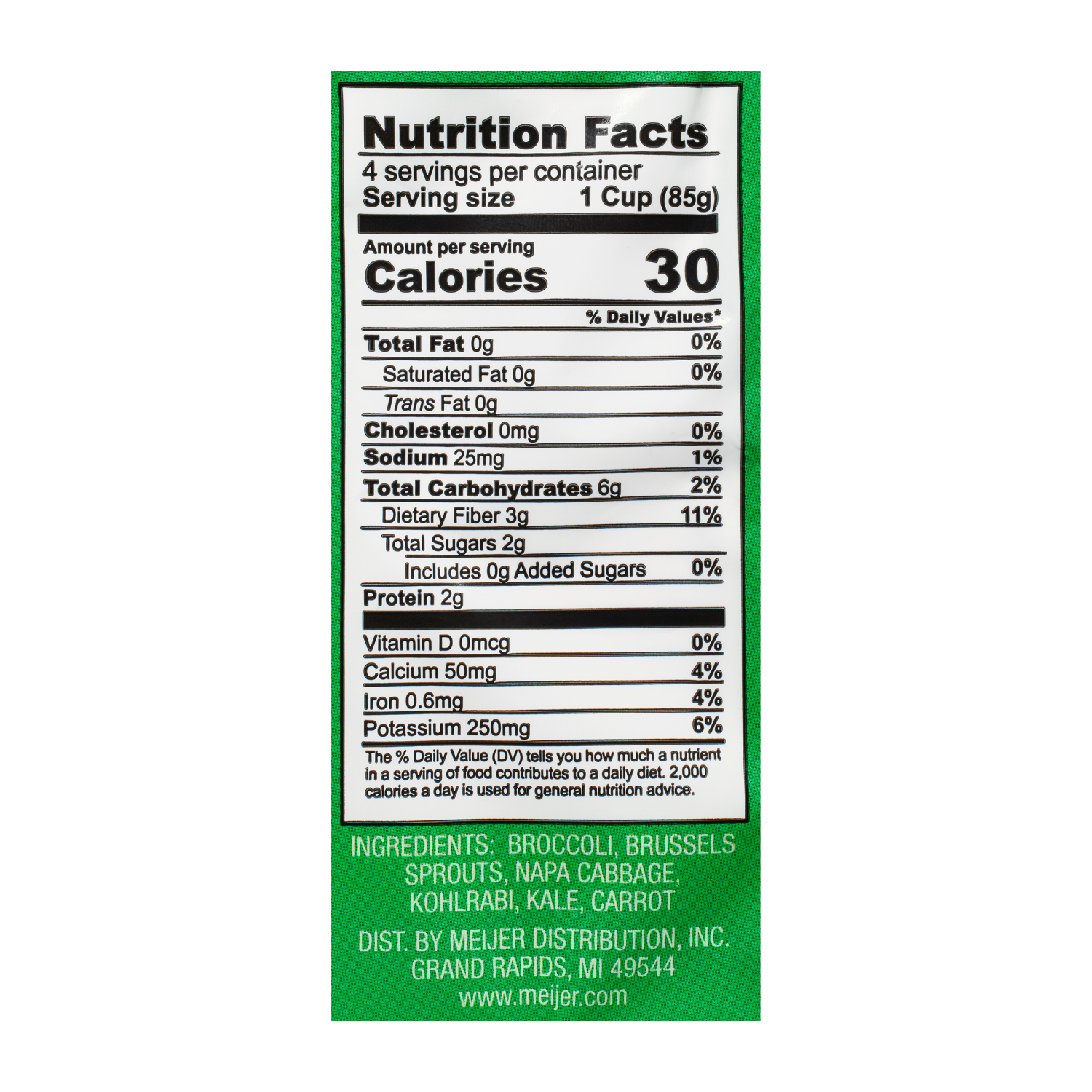 slide 2 of 2, Fresh from Meijer Power Blend Coleslaw, 12 oz, 12 oz