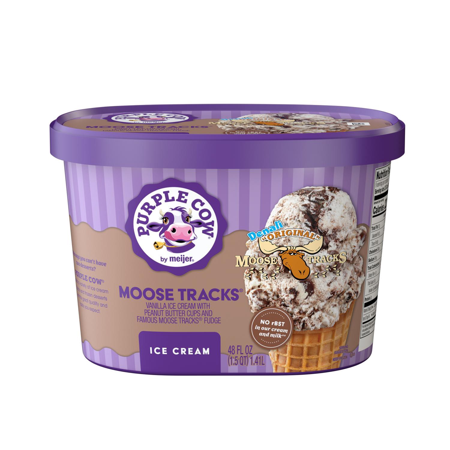 slide 1 of 5, Moose Tracks Ice Cream, 1.5 Qt, 1.5 qt