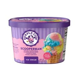 Purple Cow Scooperman Ice Cream